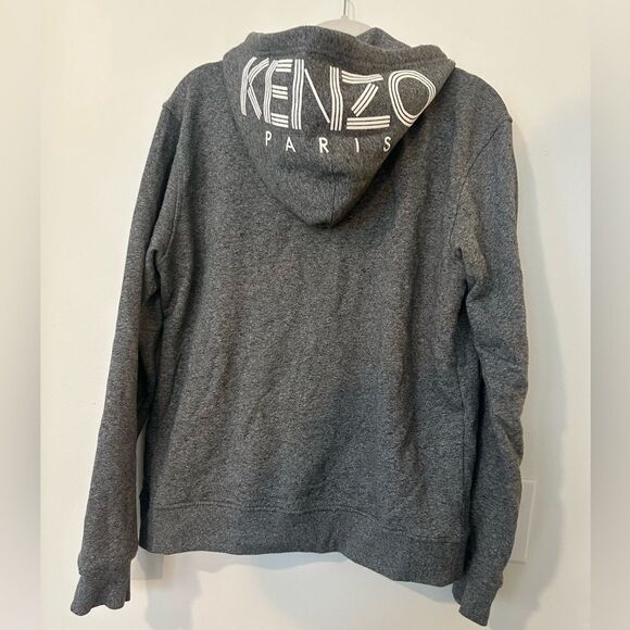 Kenzo Zip Up Logo Hoodie Men’s Jacket S - Picture 7 of 10